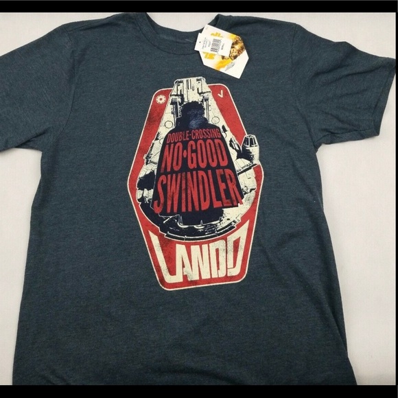 🛰NWT STAR WARS Solo Calrissian Swindler Shirts🛰 - Picture 3 of 6
